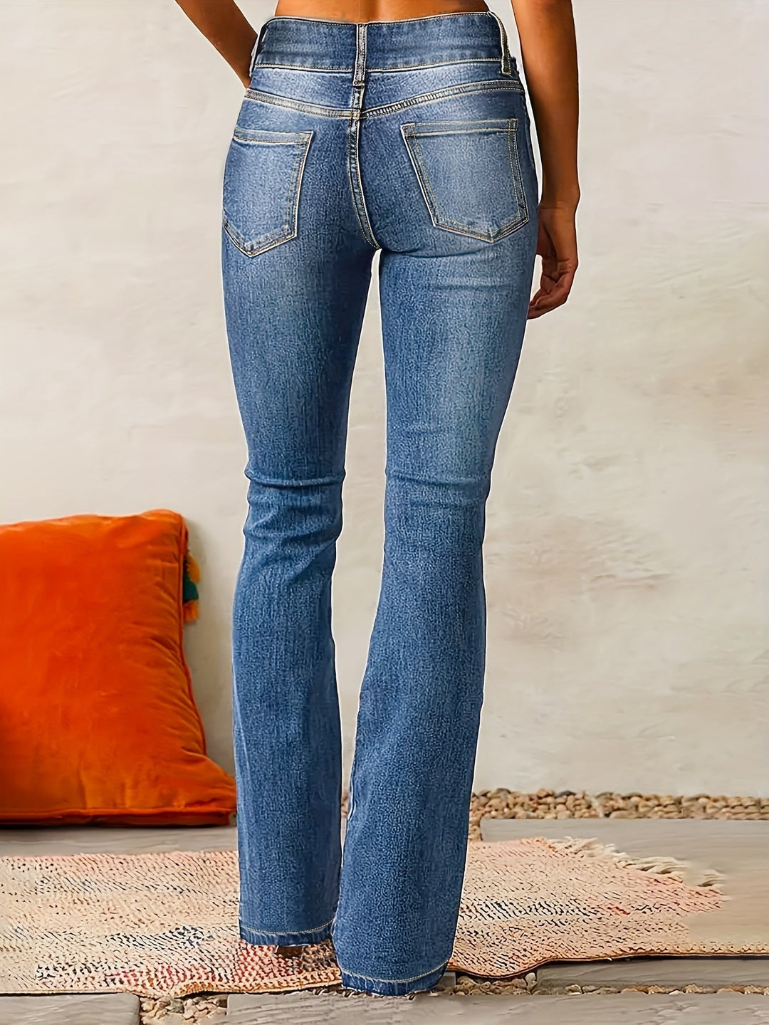 AYA™ | HIGH WAISTED FLARED JEANS