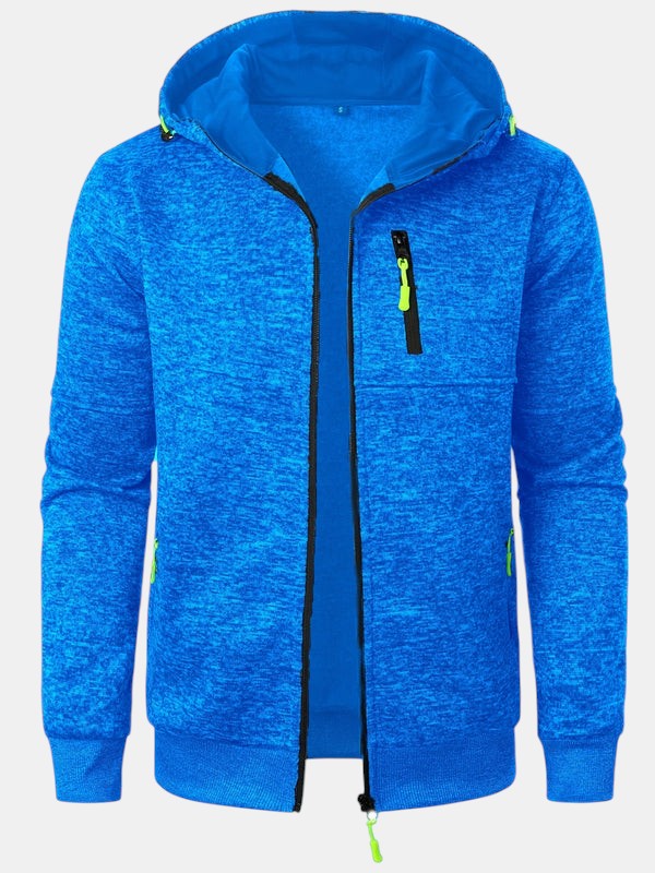 ANDREAS™ CLASSIC KNIT HOODED ZIP UP