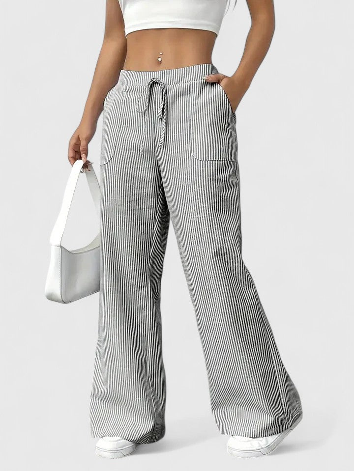 MARISSE™ - COMFORTABLE WIDE-LEG PANTS WITH ELEGANT DETAILS