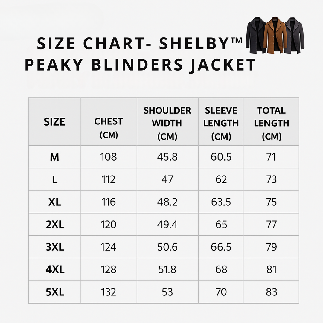 SHELBY™ PEAKY BLINDERS JACKET