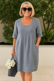 NALEE ™ - RELAXED LINEN-LOOK DRESS