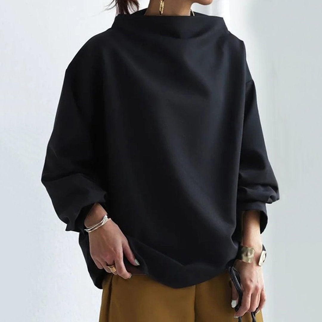 BELLA™ CHIC HIGH-NECK PULLOVER