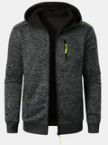 ANDREAS™ CLASSIC KNIT HOODED ZIP UP