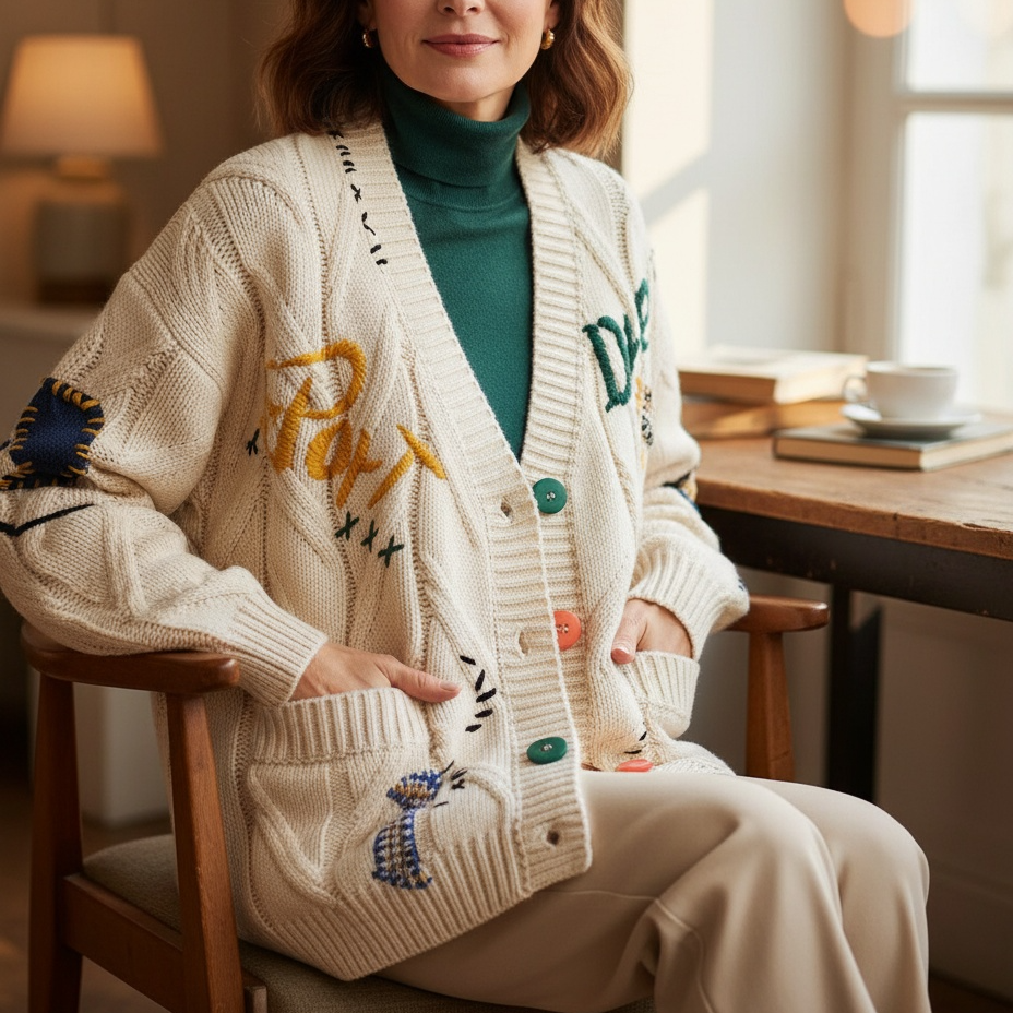 MARIELLA™ CLASSIC KNITTED CARDIGAN