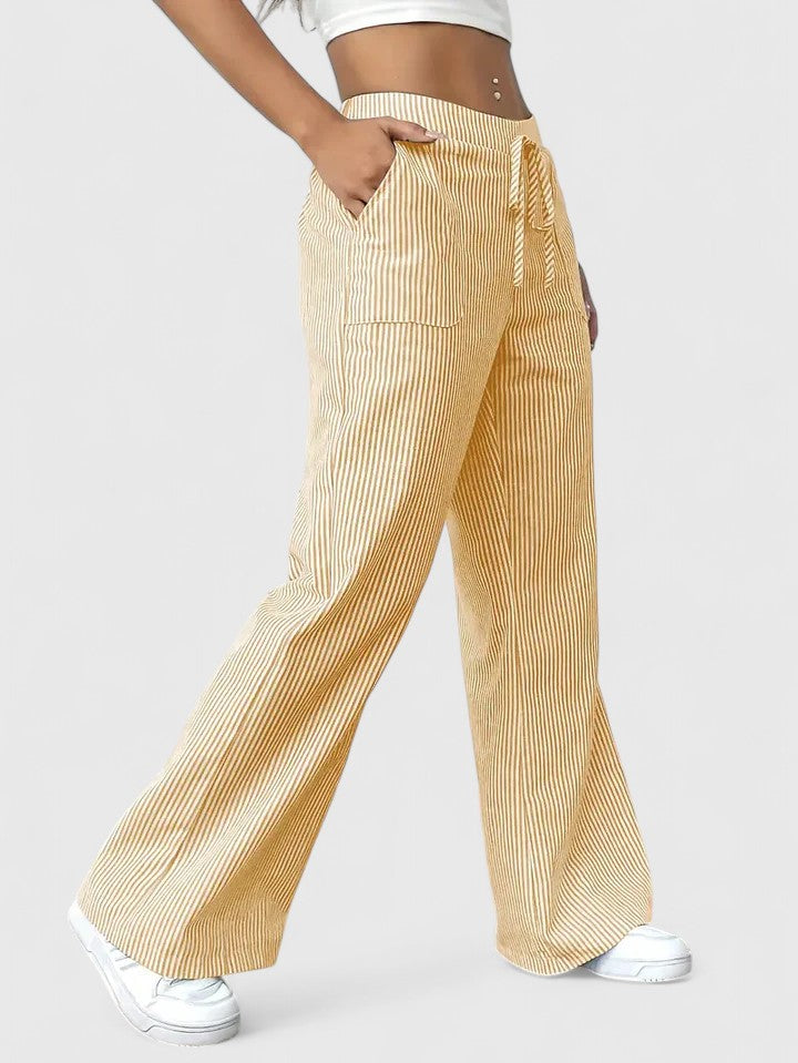 MARISSE™ - COMFORTABLE WIDE-LEG PANTS WITH ELEGANT DETAILS