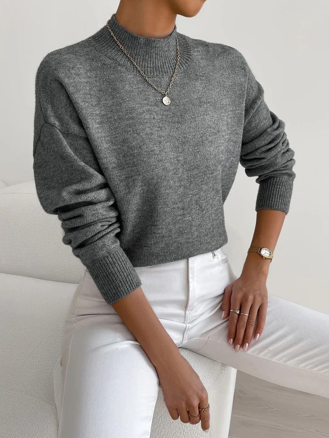 SARAH™ ELEGANT TURTLENECK SWEATER