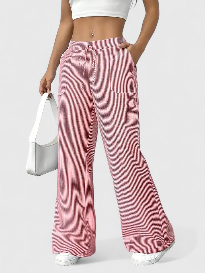 MARISSE™ - COMFORTABLE WIDE-LEG PANTS WITH ELEGANT DETAILS