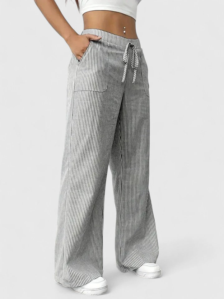 MARISSE™ - COMFORTABLE WIDE-LEG PANTS WITH ELEGANT DETAILS