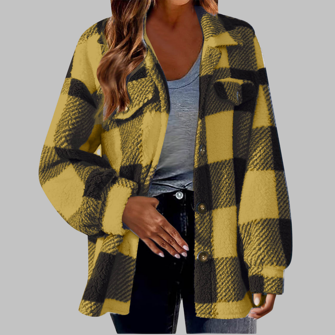 MARISSA™ CASUAL PLAID JACKET