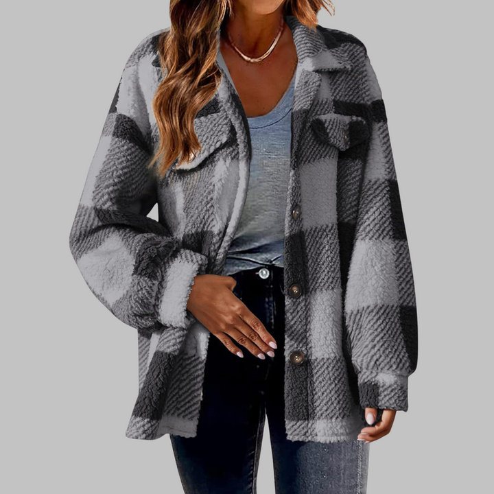 MARISSA™ CASUAL PLAID JACKET