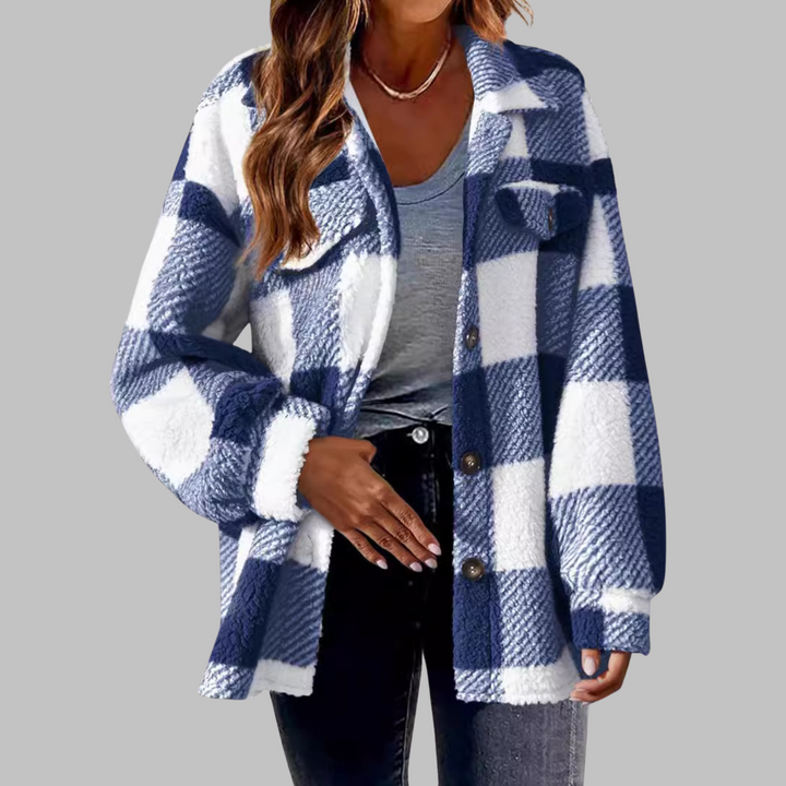 MARISSA™ CASUAL PLAID JACKET