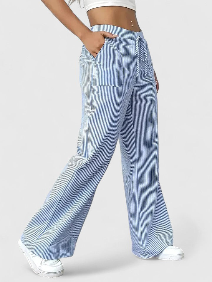 MARISSE™ - COMFORTABLE WIDE-LEG PANTS WITH ELEGANT DETAILS