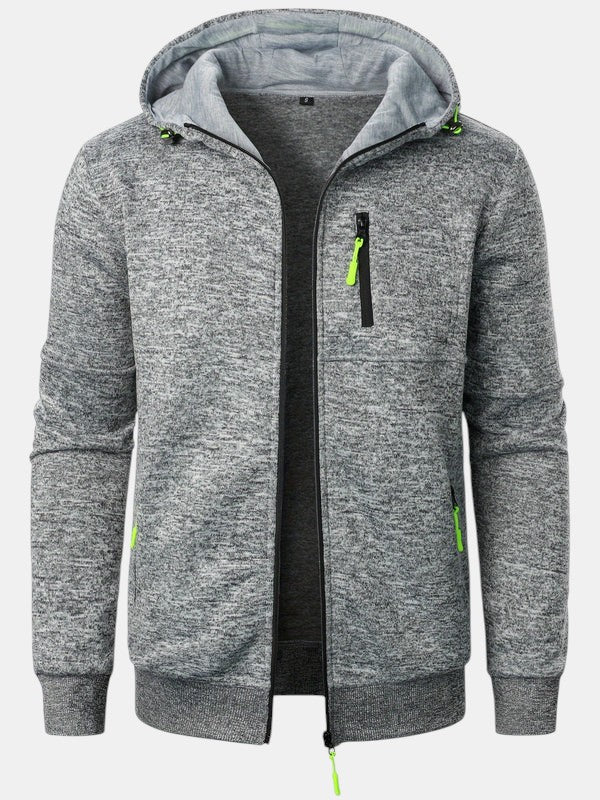 ANDREAS™ CLASSIC KNIT HOODED ZIP UP