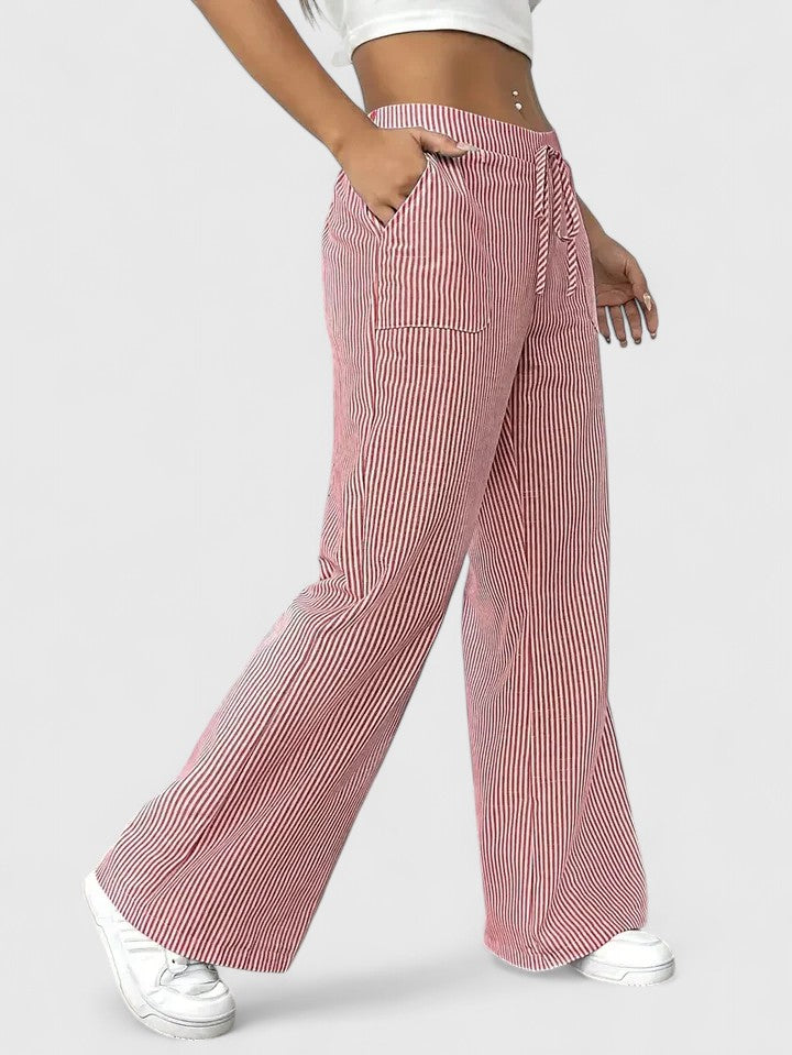 MARISSE™ - COMFORTABLE WIDE-LEG PANTS WITH ELEGANT DETAILS