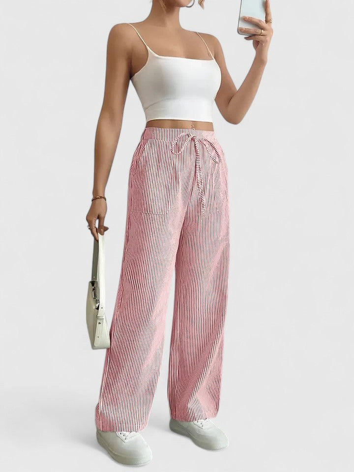 MARISSE™ - COMFORTABLE WIDE-LEG PANTS WITH ELEGANT DETAILS