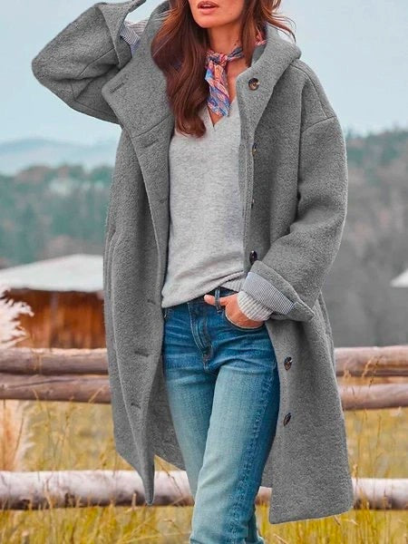 AMARA™ | ELEGANT COAT WITH LONG SLEEVES