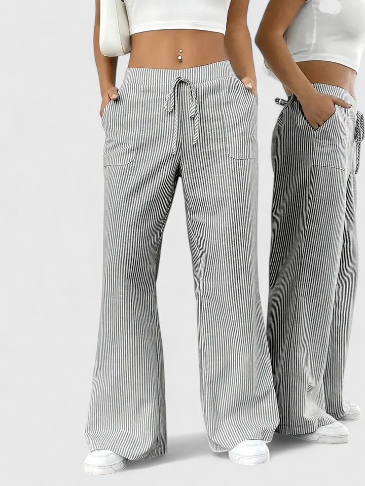 MARISSE™ - COMFORTABLE WIDE-LEG PANTS WITH ELEGANT DETAILS