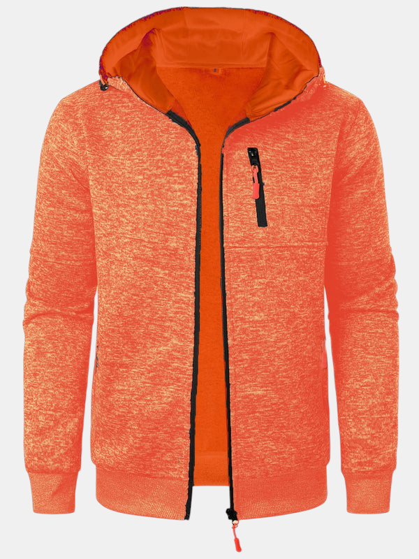 ANDREAS™ CLASSIC KNIT HOODED ZIP UP
