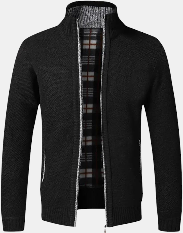 LUCAS™ STYLISH ZIPPER CARDIGAN
