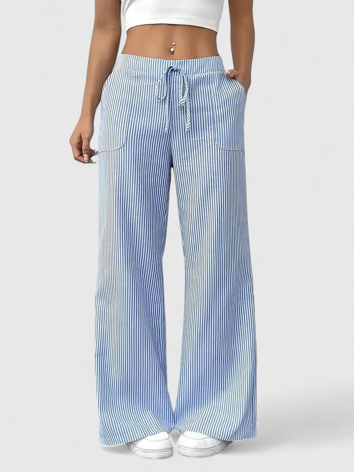 MARISSE™ - COMFORTABLE WIDE-LEG PANTS WITH ELEGANT DETAILS
