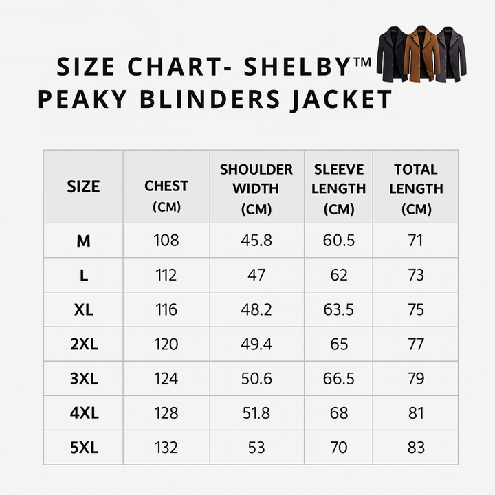 SHELBY™ PEAKY BLINDERS JACKET
