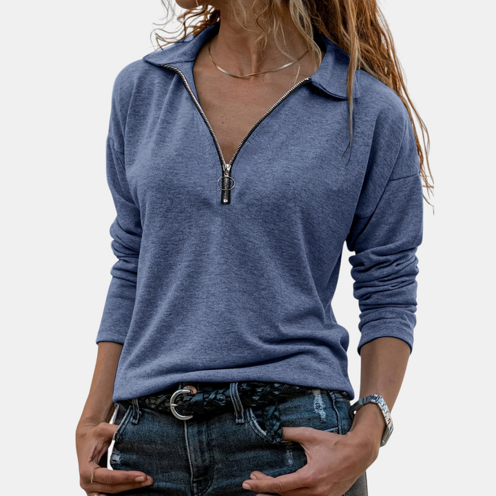 CELINE™ | MODERN FEMININE HALF-ZIP