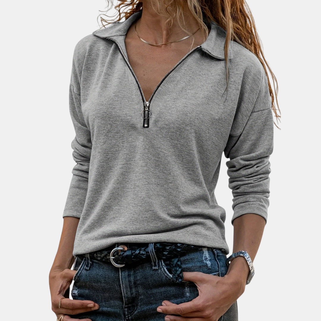 CELINE™ | MODERN FEMININE HALF-ZIP