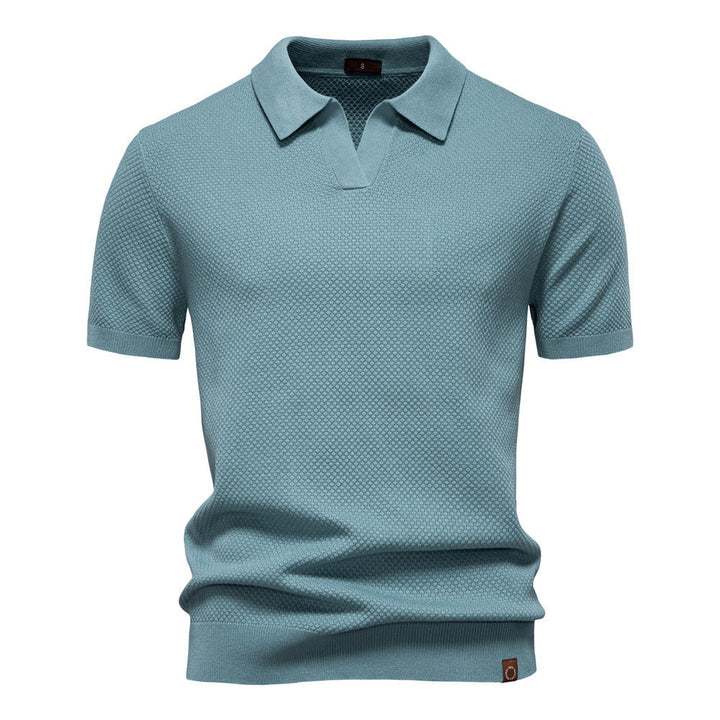 ALVARO™ TEXTURED POLO SHIRT
