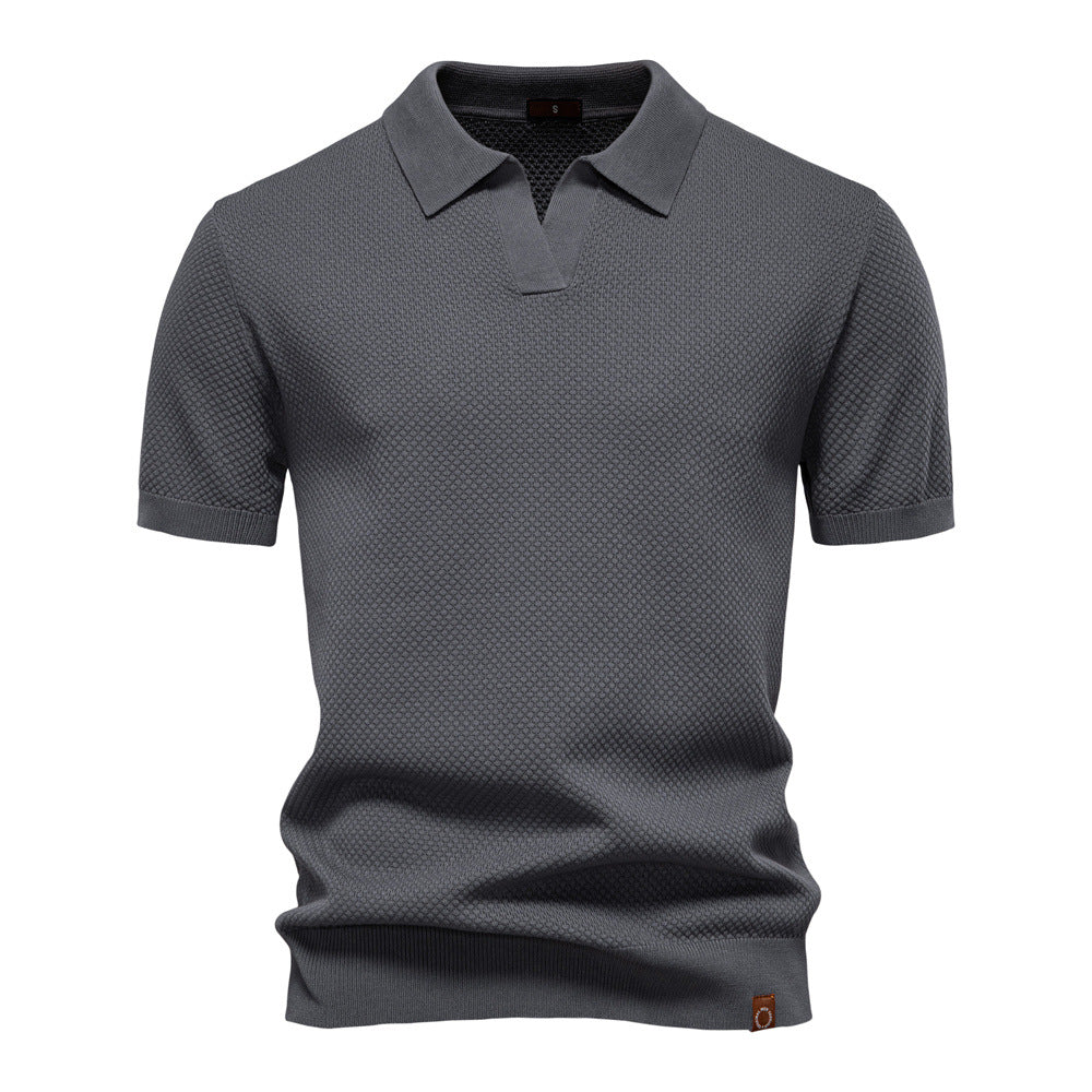 ALVARO™ TEXTURED POLO SHIRT