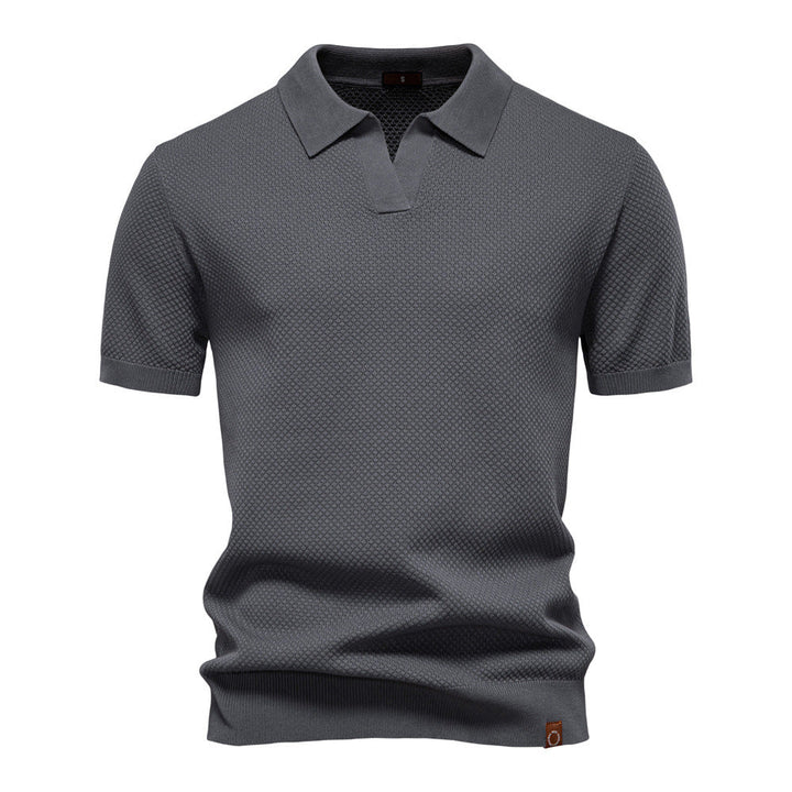 ALVARO™ TEXTURED POLO SHIRT