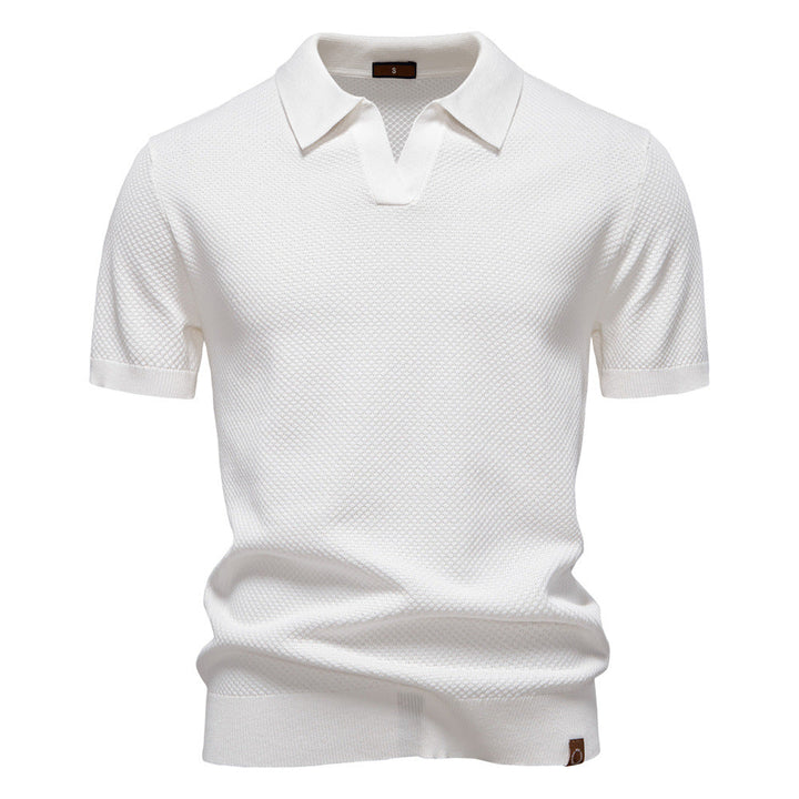ALVARO™ TEXTURED POLO SHIRT