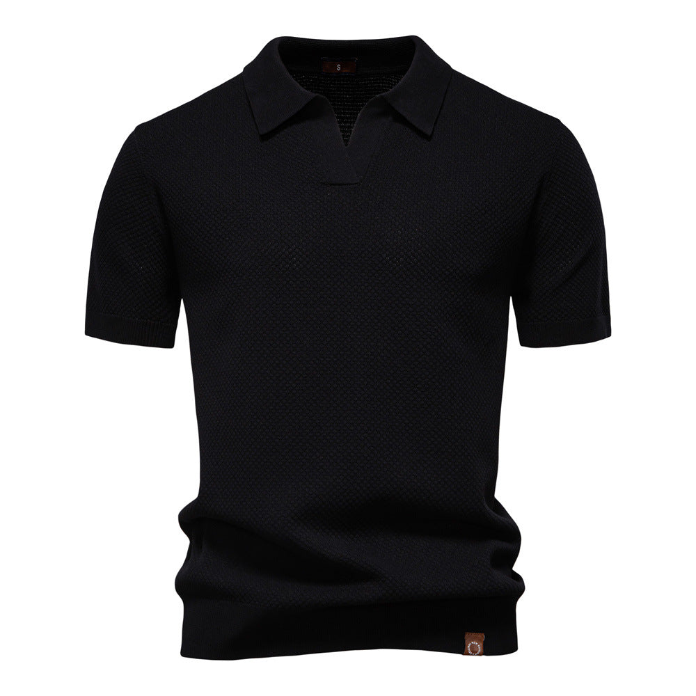 ALVARO™ TEXTURED POLO SHIRT