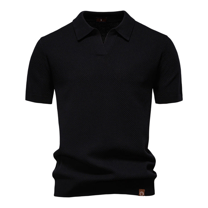 ALVARO™ TEXTURED POLO SHIRT