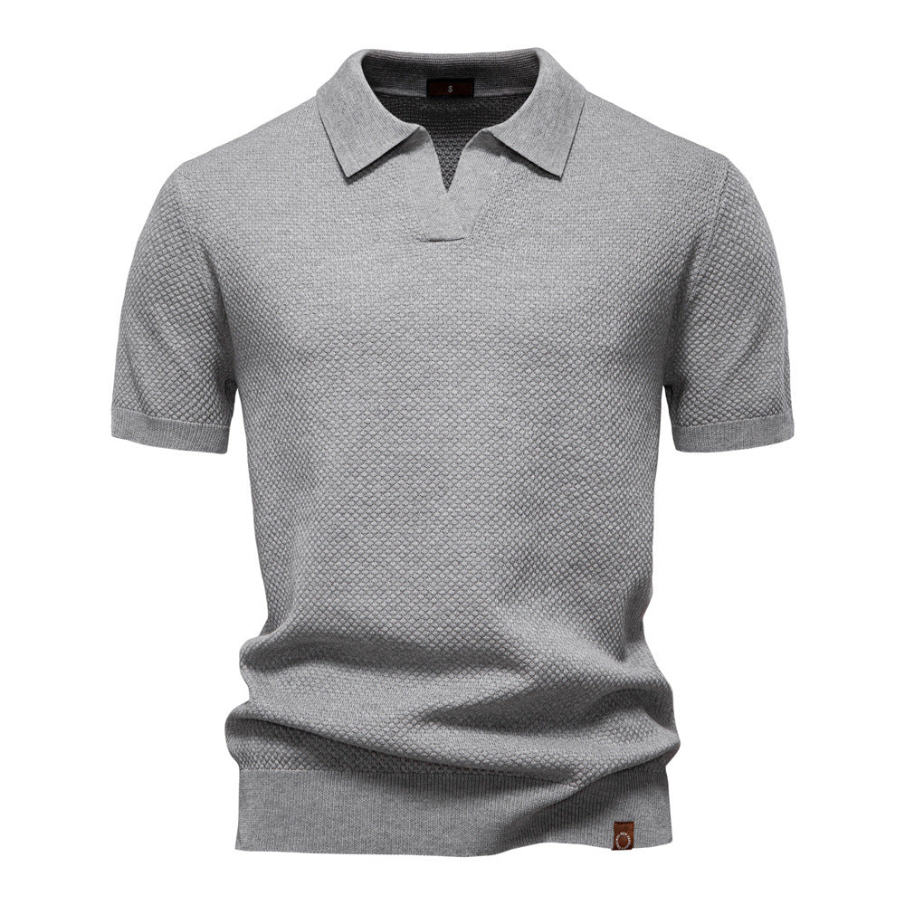 ALVARO™ TEXTURED POLO SHIRT