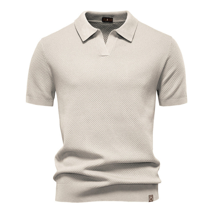 ALVARO™ TEXTURED POLO SHIRT