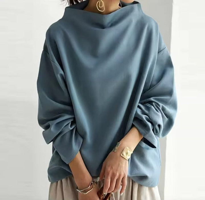 BELLA™ CHIC HIGH-NECK PULLOVER