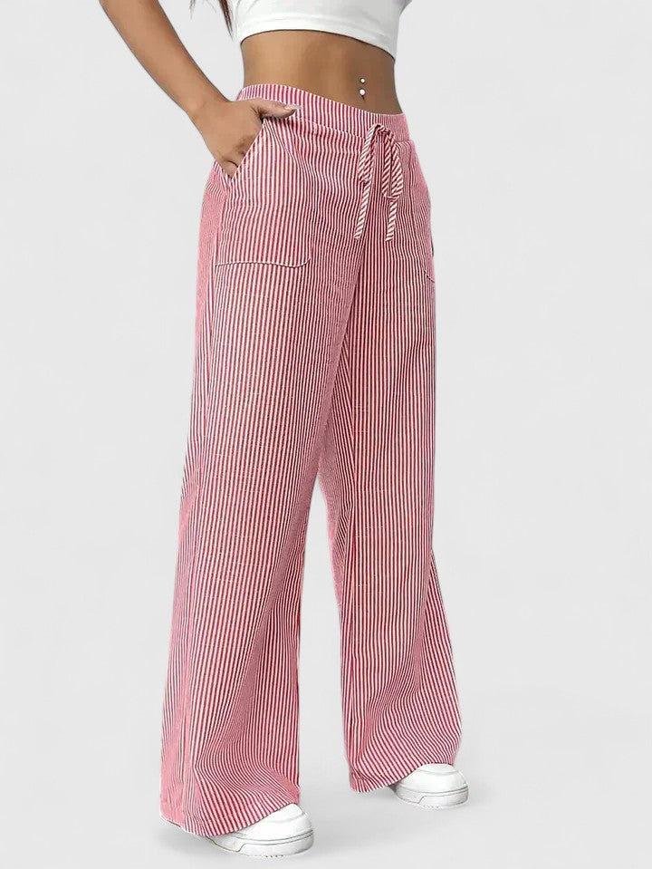 MARISSE™ - COMFORTABLE WIDE-LEG PANTS WITH ELEGANT DETAILS