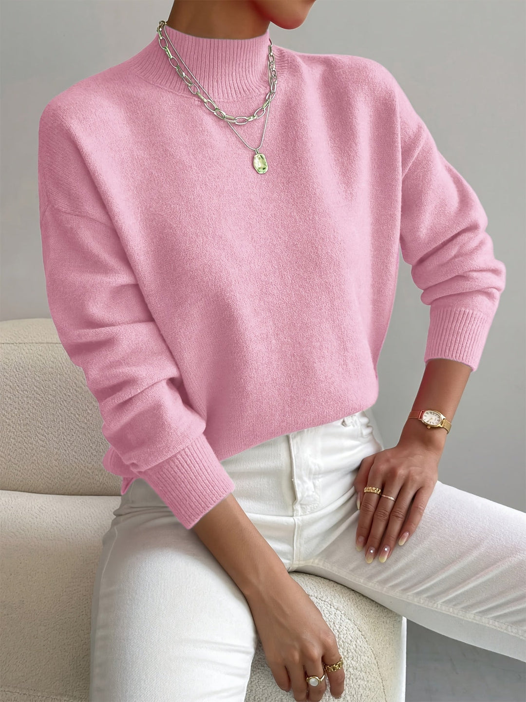 SARAH™ ELEGANT TURTLENECK SWEATER
